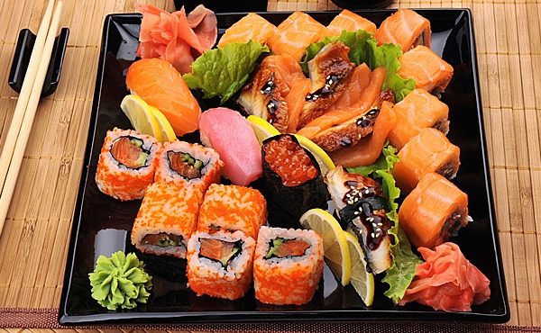 калорийность суши