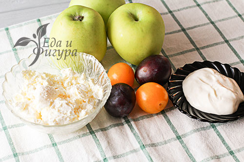 Запеченные яблоки в духовке фото